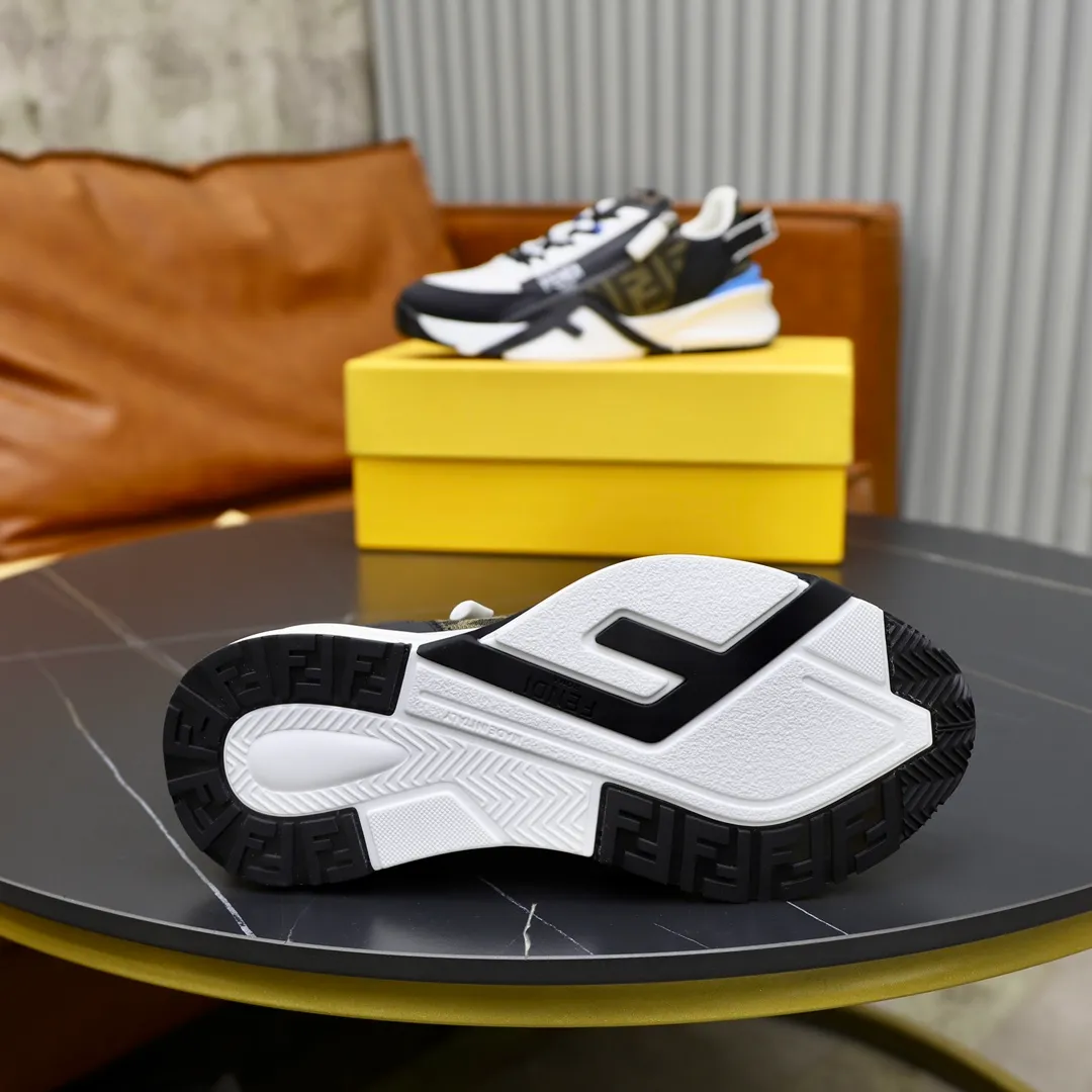 Men's men's shoes 290🔥Brand: FENDI Size: 38-44 (45, 46 customized) Grade: Original quality High version Material: Imported cowhide ➕ High-quality and comfortable lining Original lightweight non-slip outsole Style category: Travel Fashion casual shoes Versatile trend